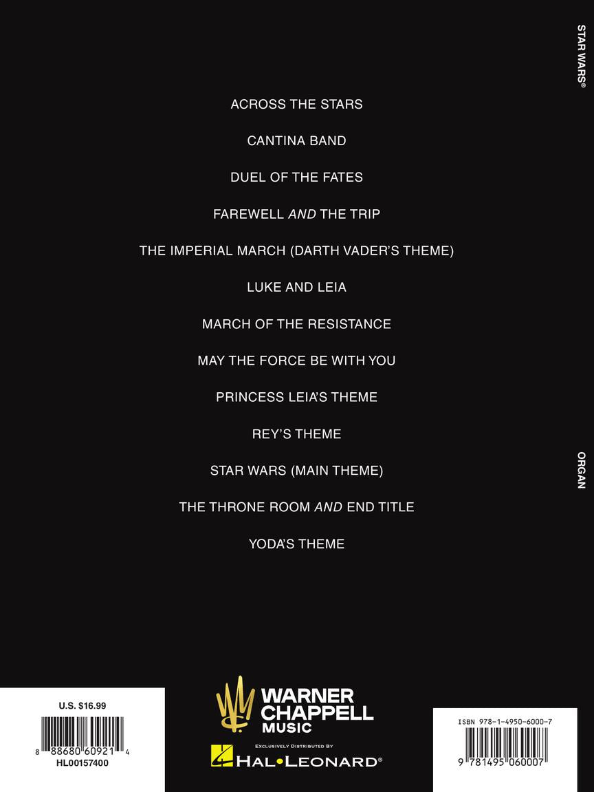 Williams Star Wars for Organ