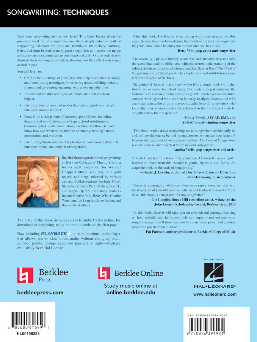 Craft of Songwriting, The