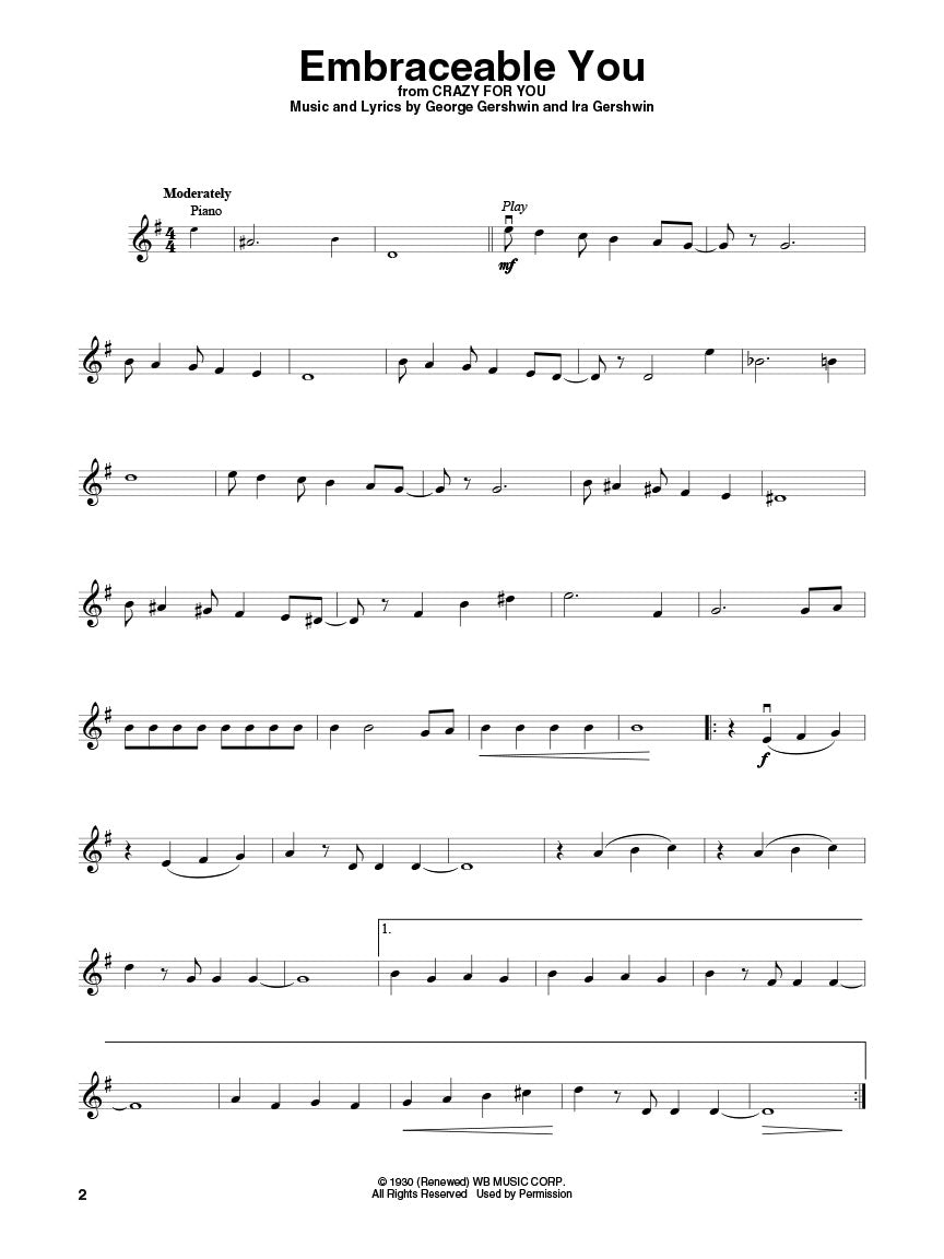 Gershwin: Violin Play-Along Volume 63