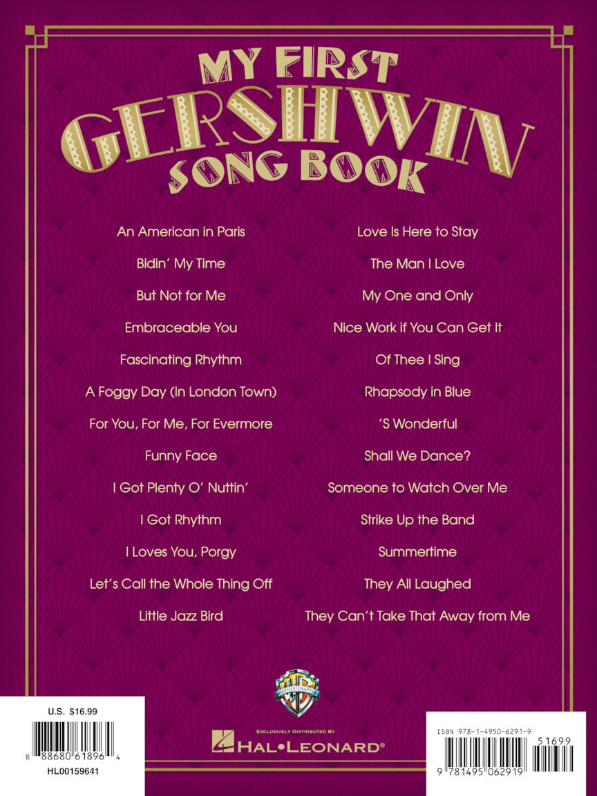 Gershwin: My First Gershwin Song Book