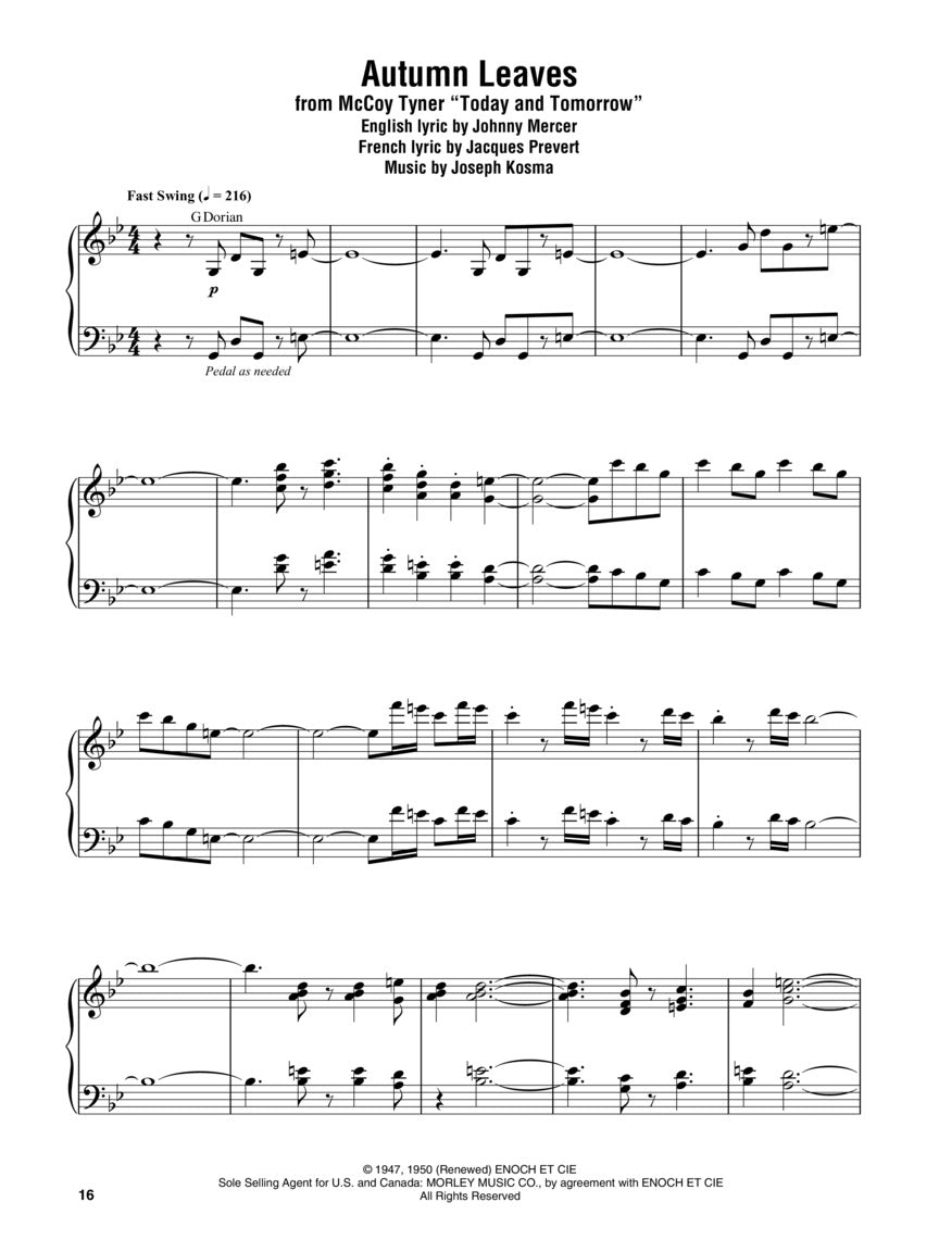 Bebop Piano Legends - Artist Transcriptions