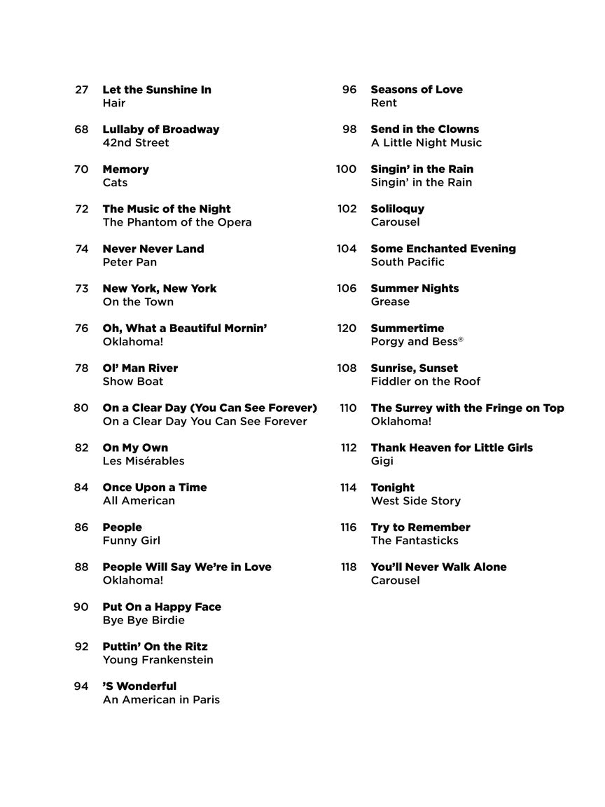 Broadway - Super Easy Songbook