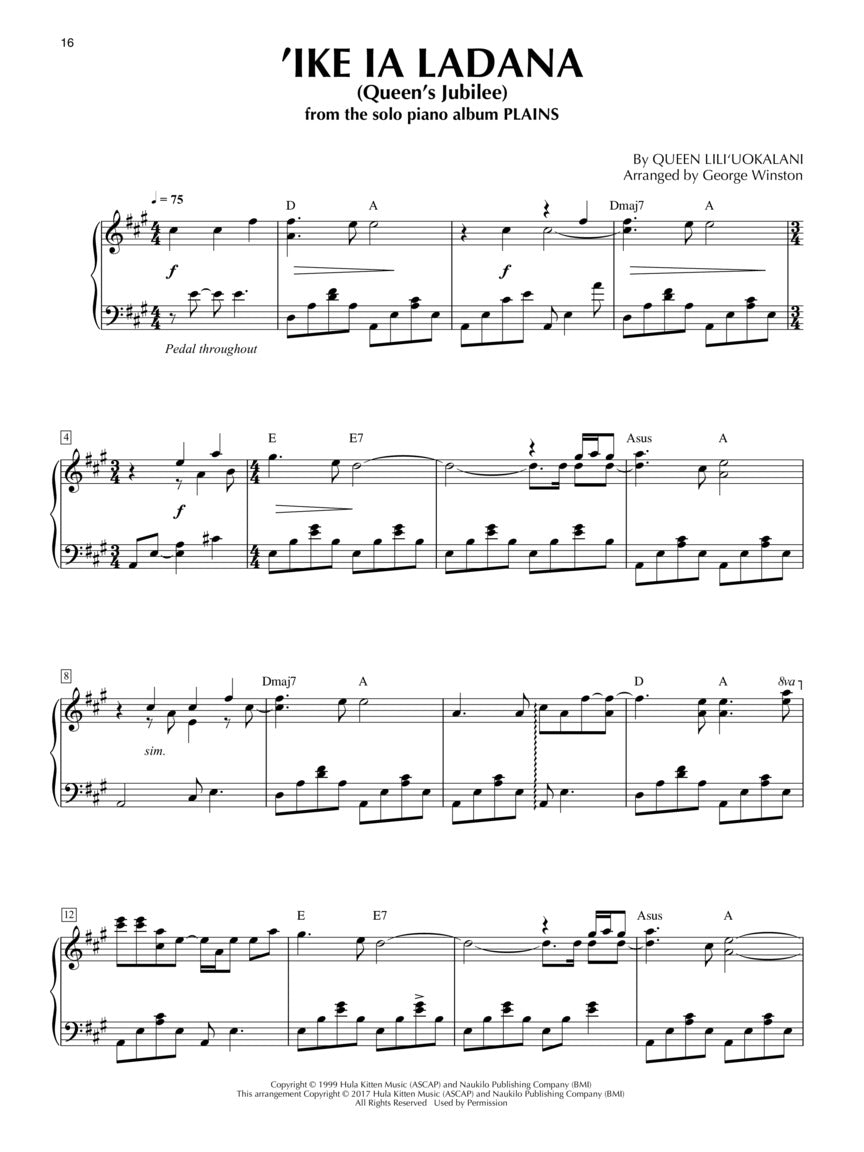 Winston, George - Solo Piano Collection