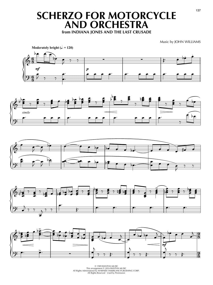 Williams John Williams Piano Anthology