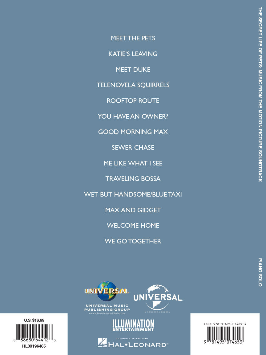 Secret Life of Pets: Music from the Motion Picture Soundtrack
