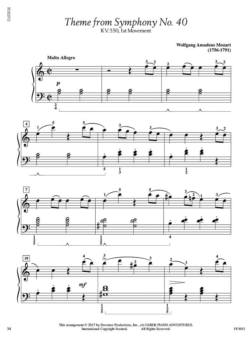 Faber Adult Piano Adventures Classics Book 2