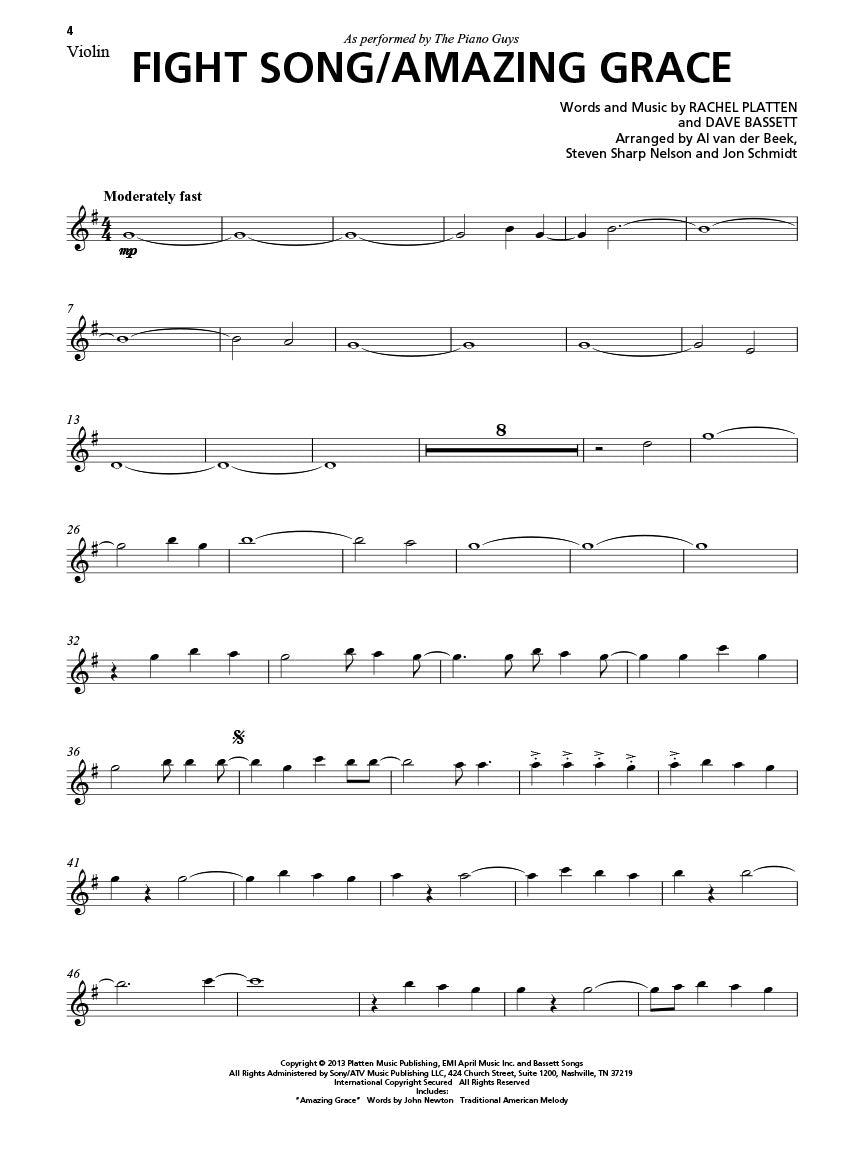 Piano Guys - Uncharted - Piano Solo/Optional Violin