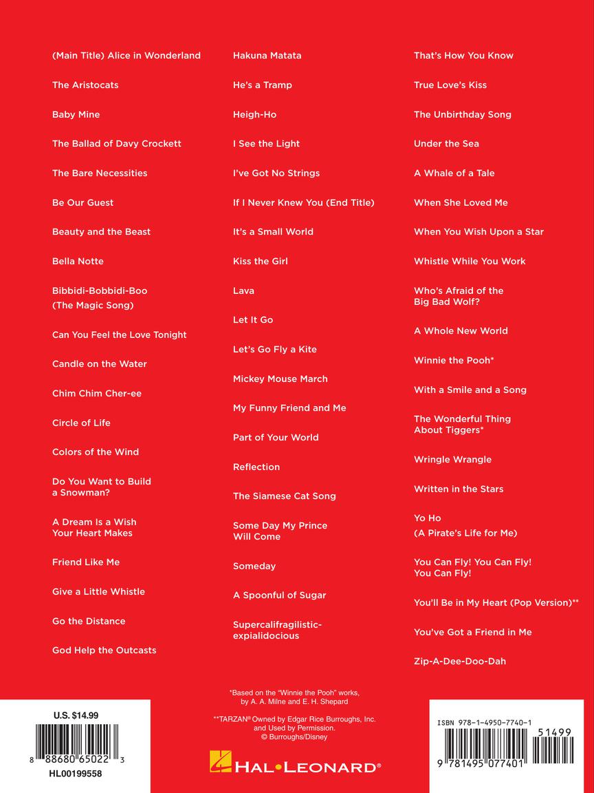 Disney - Super Easy Songbook