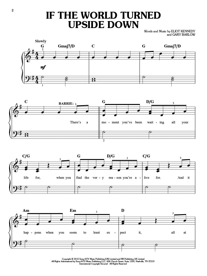 Finding Neverland - Easy Piano Selections