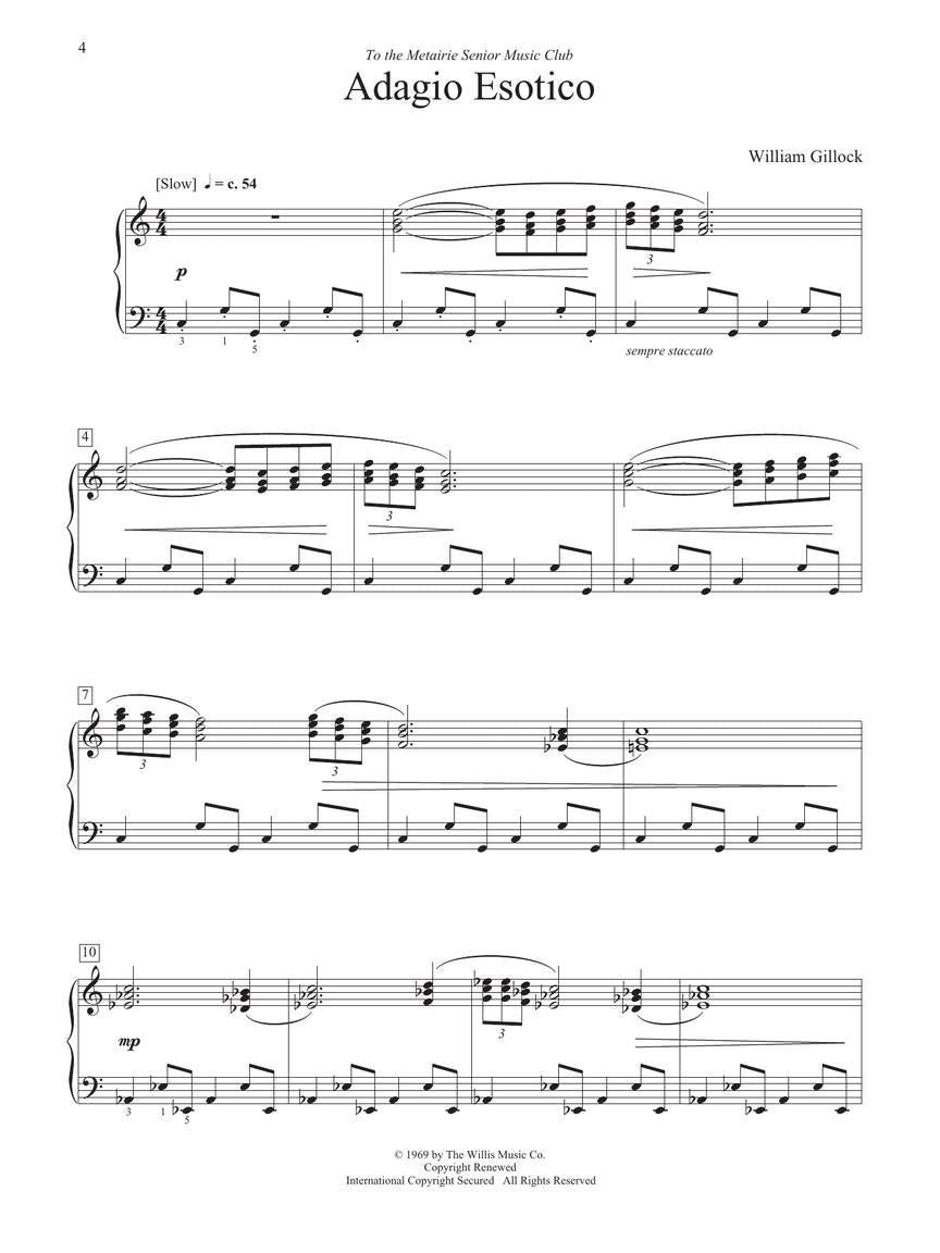 Gillock Recital Collection