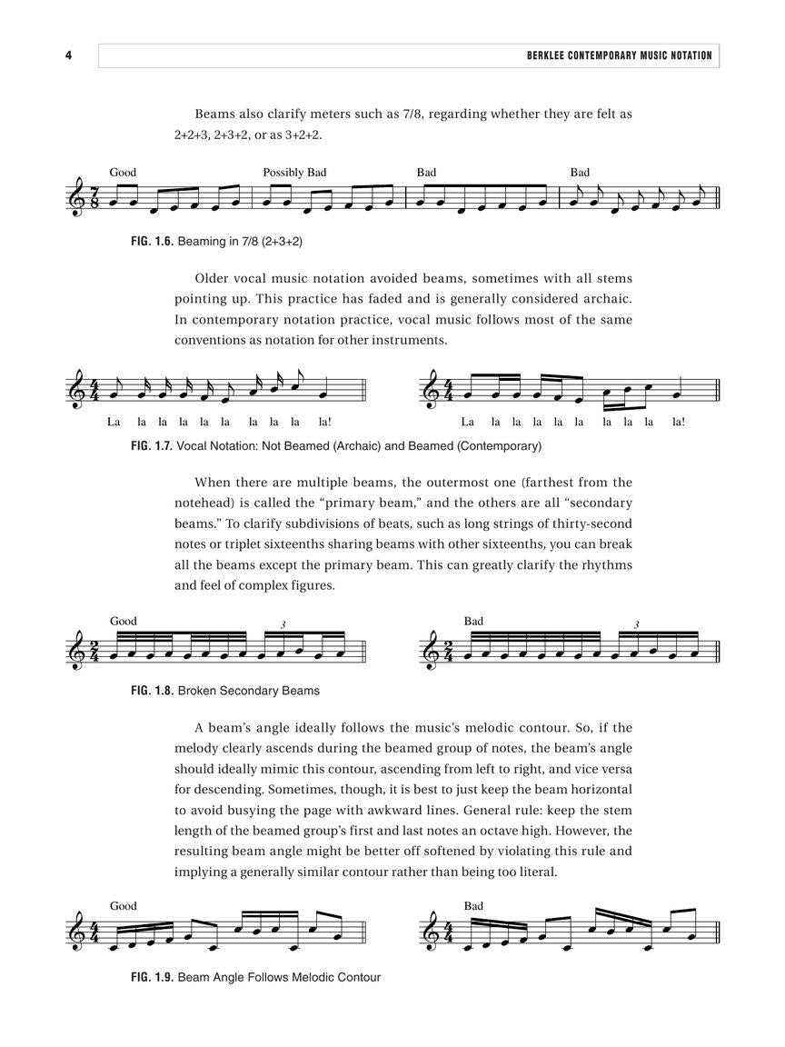 Berklee Contemporary Music Notation