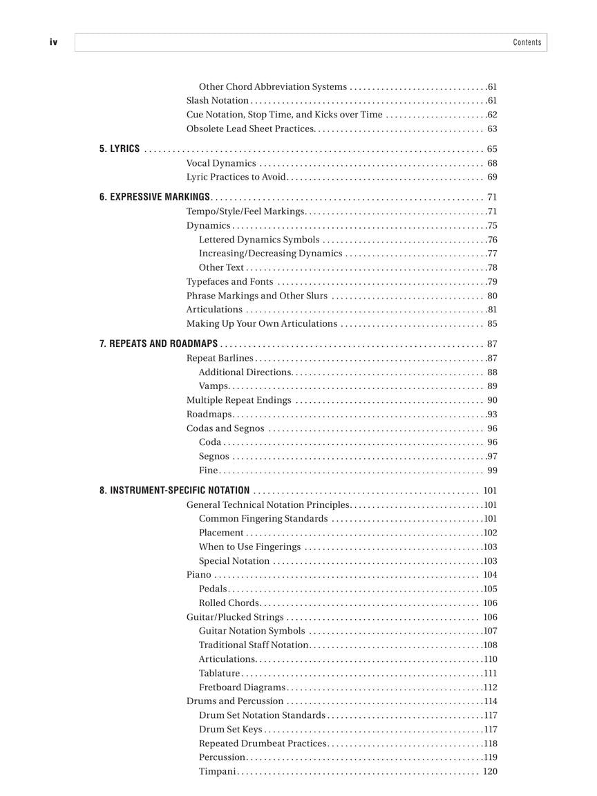 Berklee Contemporary Music Notation