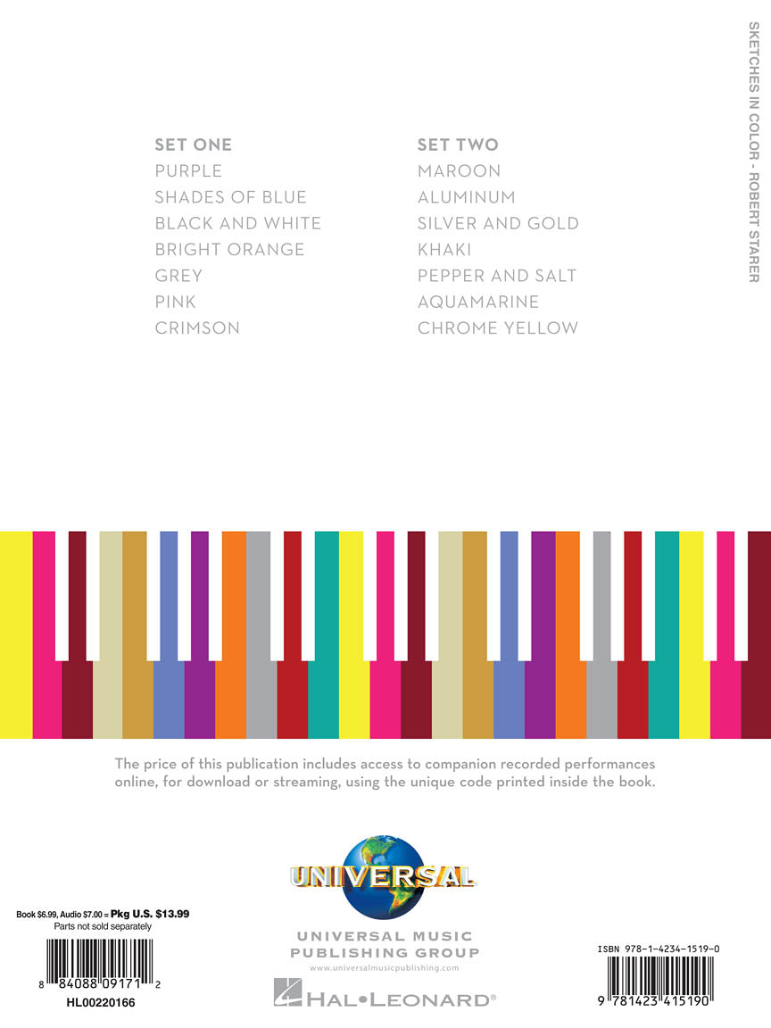 Starer Sketches in Color, Sets One and Two