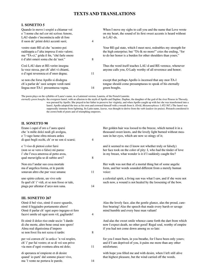 Laura Sonnets - Bari Voice and Piano