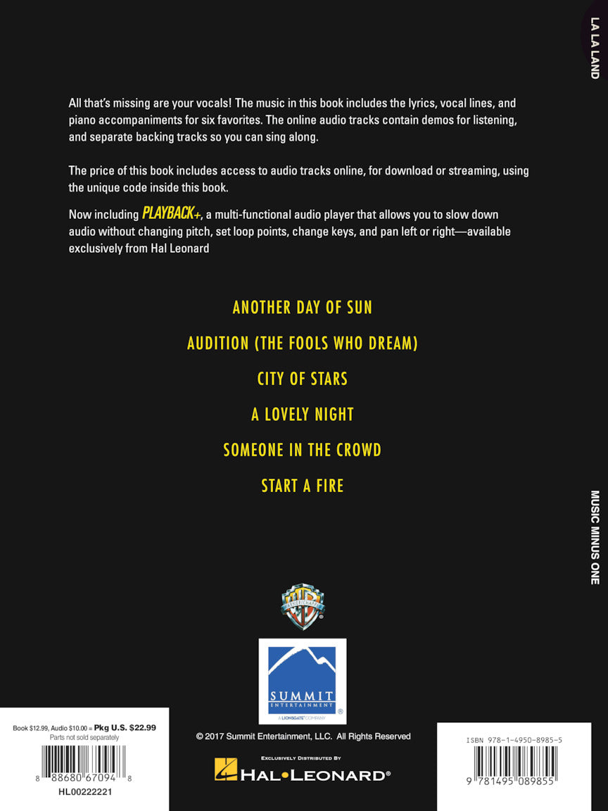 La La Land - Music Minus One