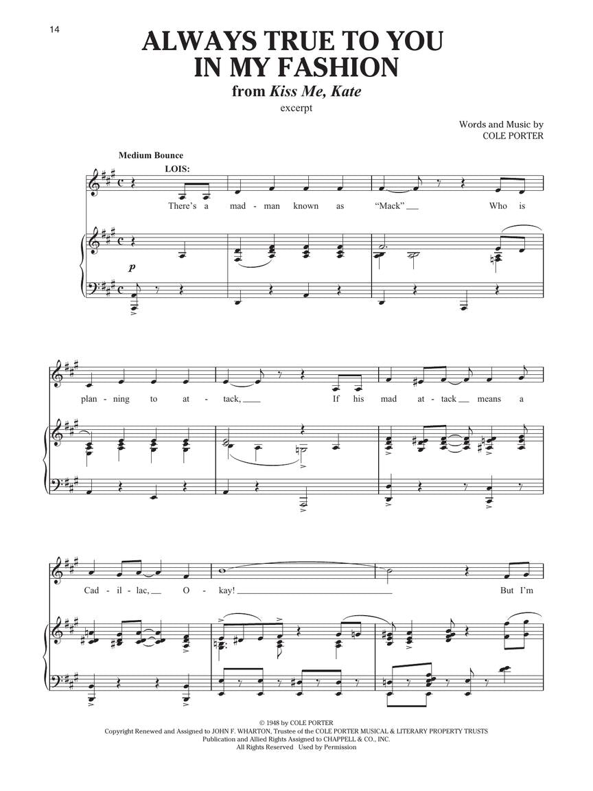 Singer's Musical Theatre Anthology - 16-Bar Audition