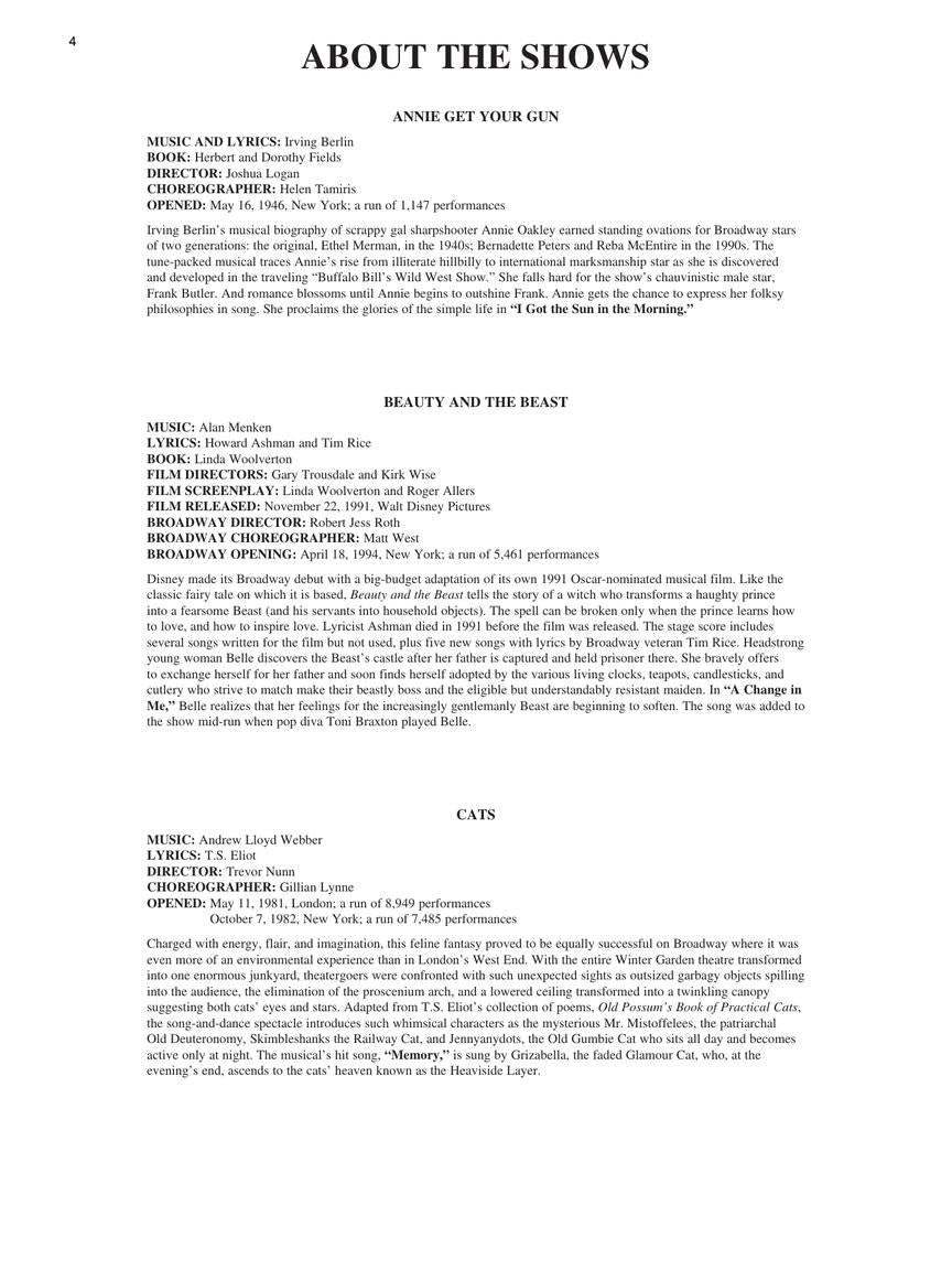 Singer's Musical Theatre Anthology Teen's Edition Mezzo-soprano/alto/belter