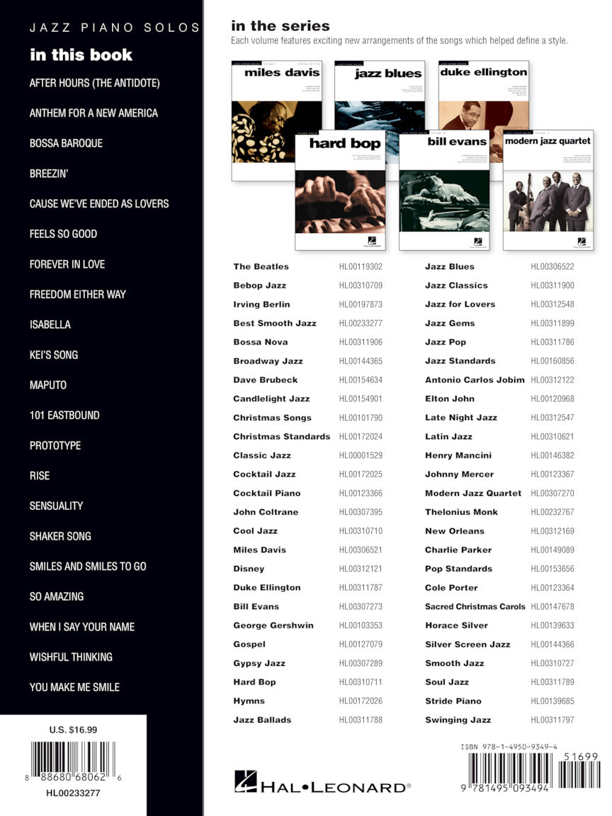 Best Smooth Jazz - Jazz Piano Solos Series Vol. 50