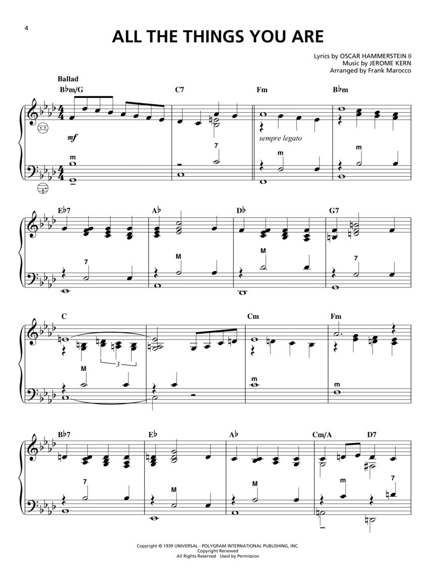 Marocco, Frank - Accordion Songbook