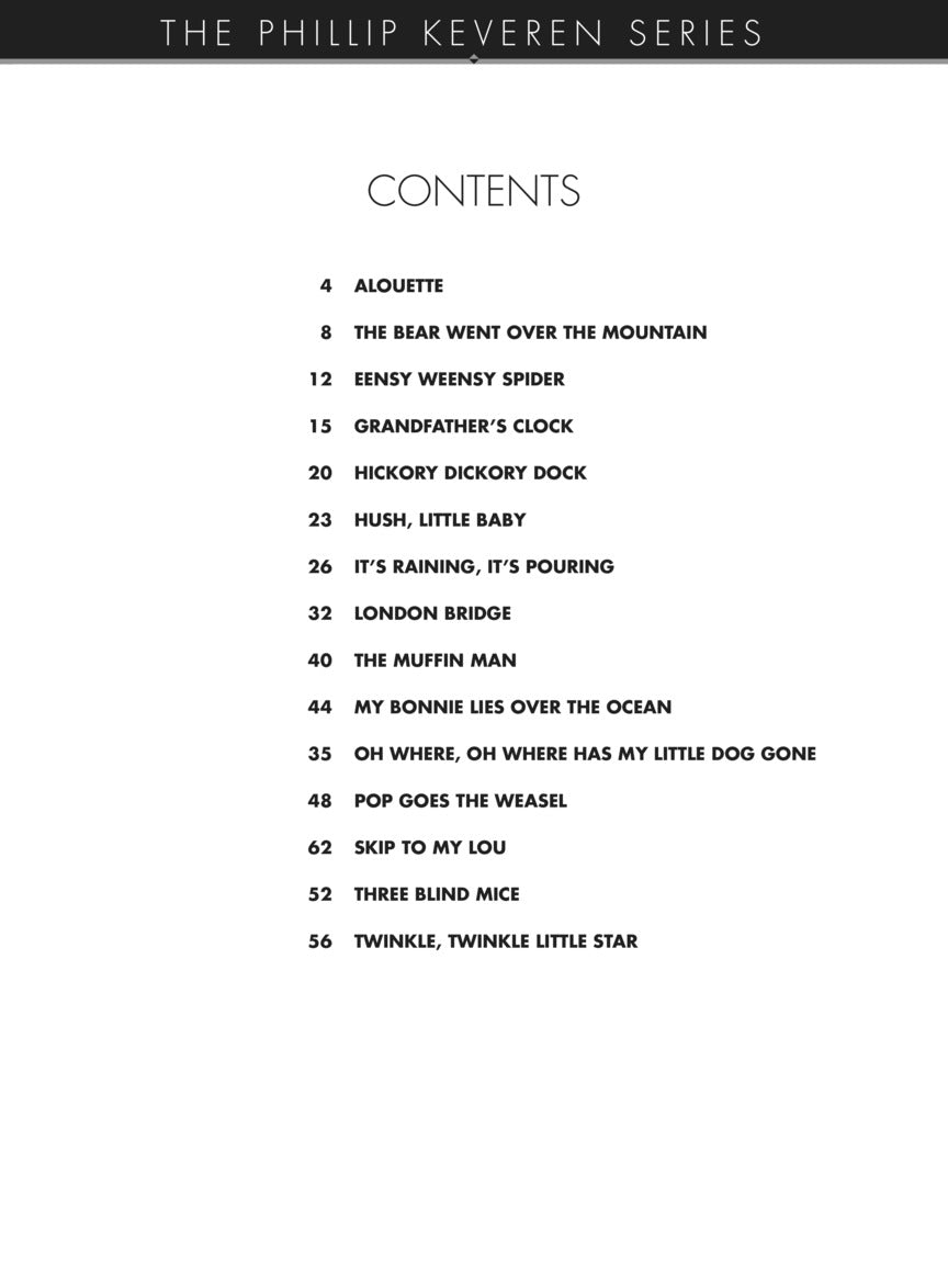 Songs from Childhood for Easy Classical Piano