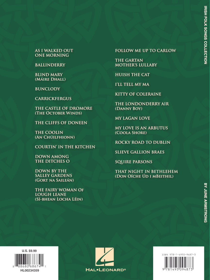 Irish Folk Songs Collection - Intermediate Level Piano Solo