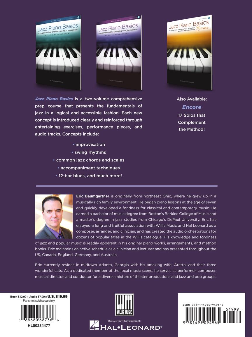 Baumgartner Jazz Piano Basics - Book 2