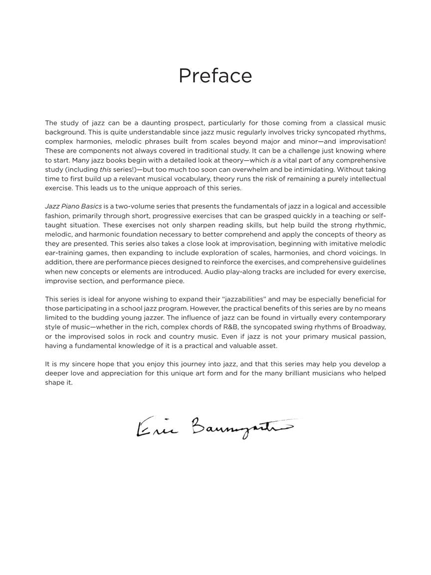 Baumgartner Jazz Piano Basics - Book 2