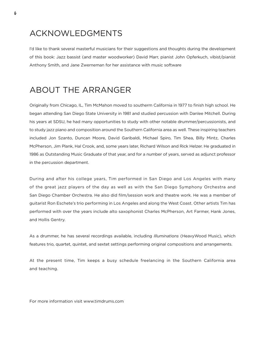 Jazz Classics for Vibraphone