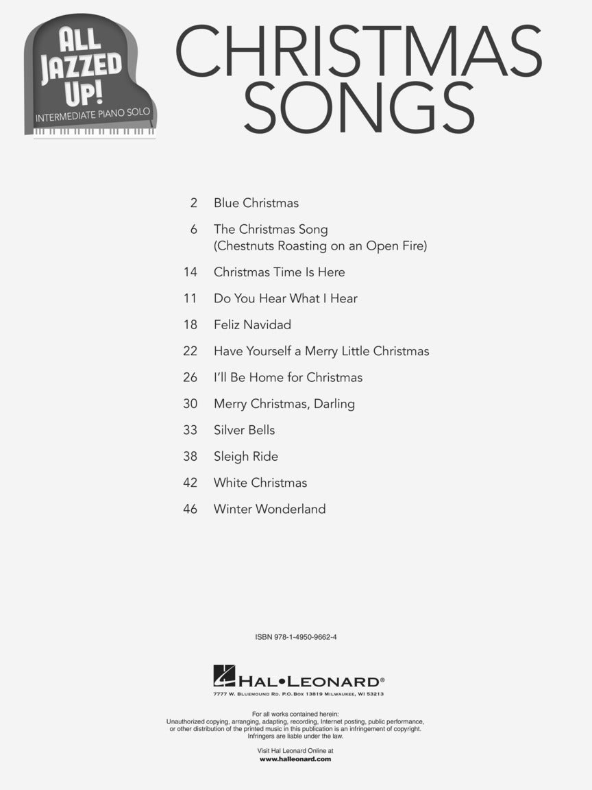 Christmas Songs - All Jazzed Up!