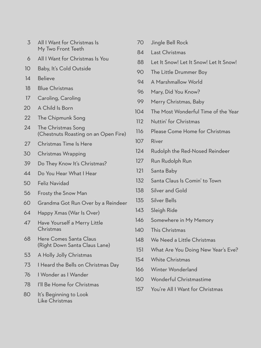 Simple Christmas Songs