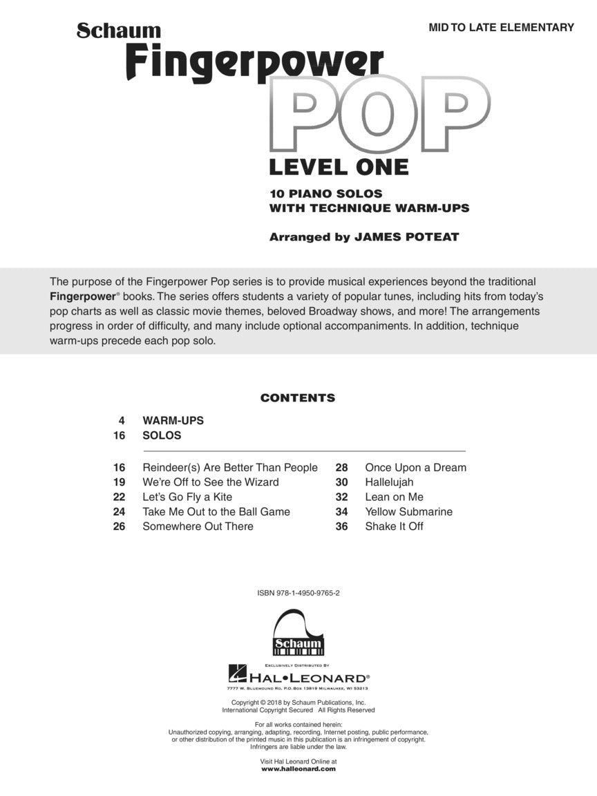 Fingerpower Pop - Level 1