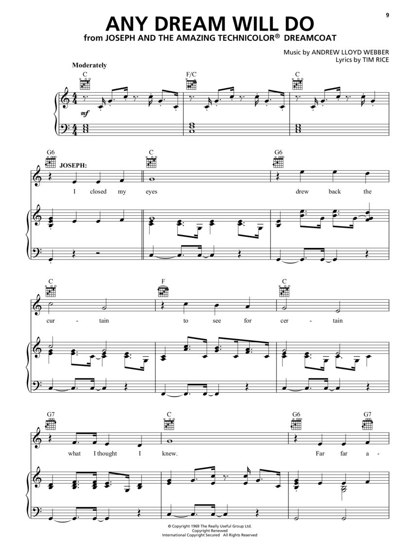 Lloyd Webber, Andrew - Sheet Music Collection