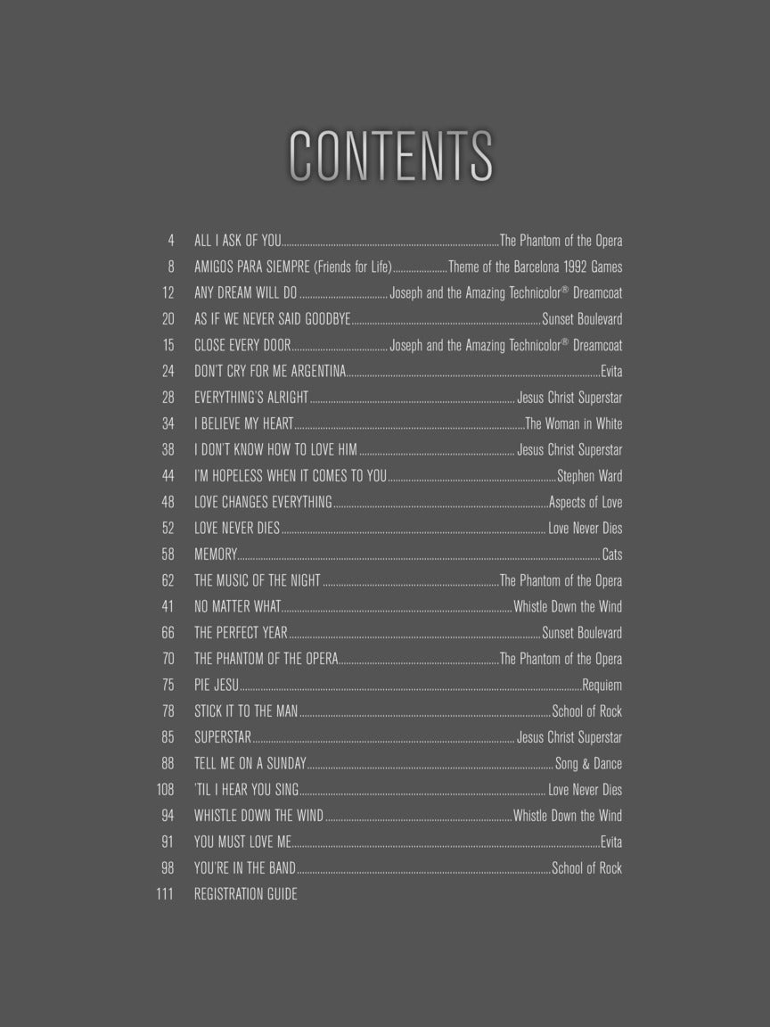 Lloyd Webber, Andrew - Sheet Music Collection - E-Z Play Today #77