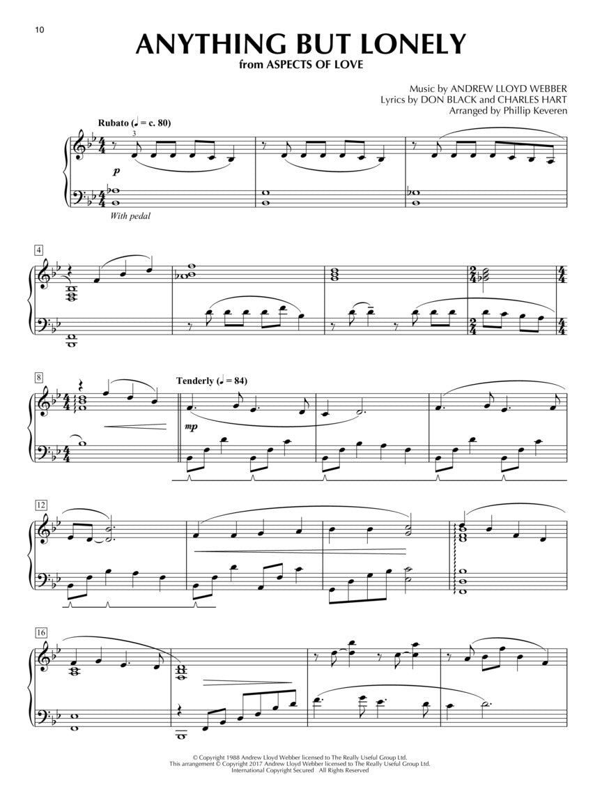 Lloyd Webber, Andrew - Phillip Keveren Series