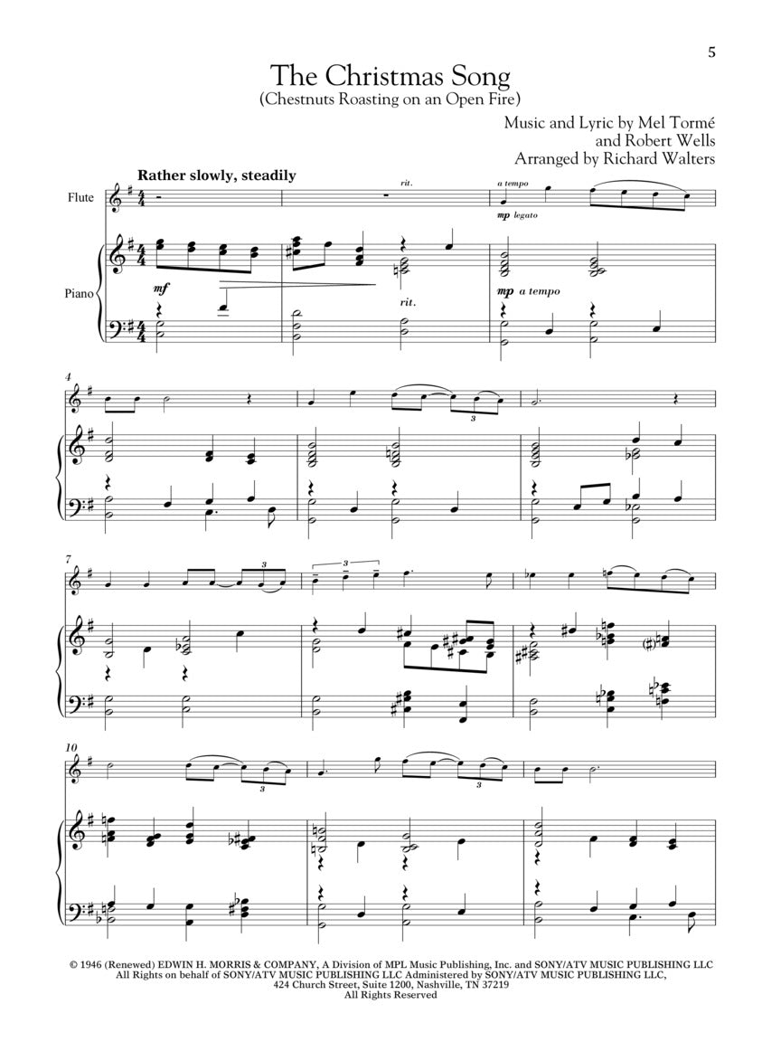Christmas Classics for Flute and Piano
