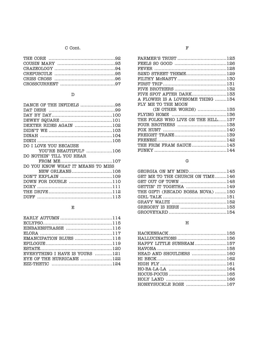 Real Book Volume 2, C Edition