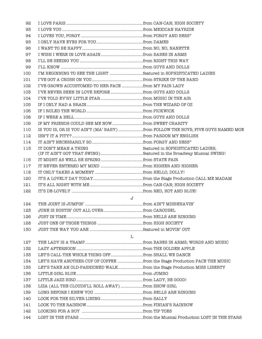 Real Book - (6.115): Real Broadway Book, The