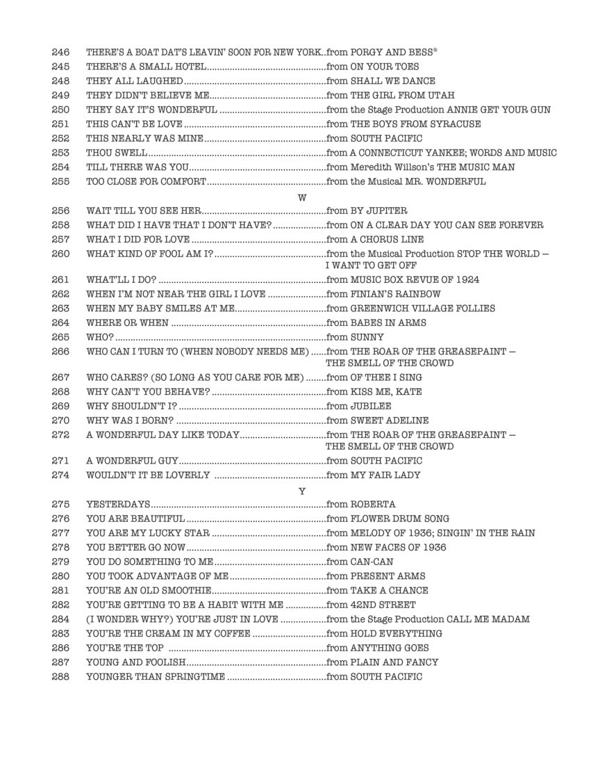 Real Book - (6.115): Real Broadway Book, The