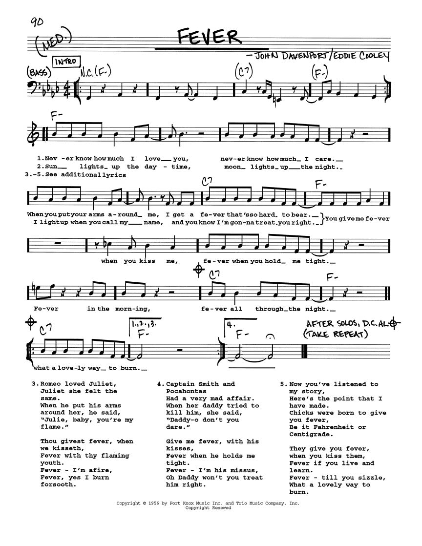 Real Book - (7.11): Real Vocal Book, The - Volume 1, High Voice