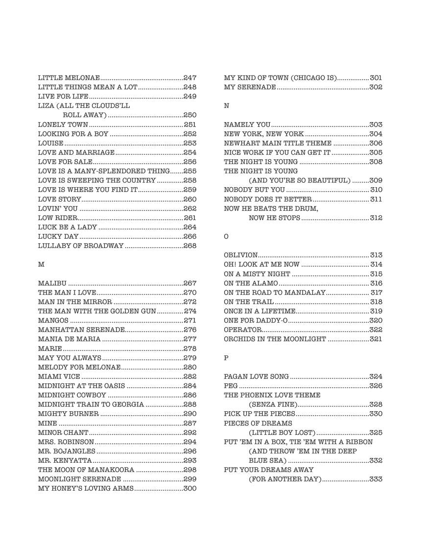 Real Book - (5.51): Real Book, The - Volume 6, C Edition