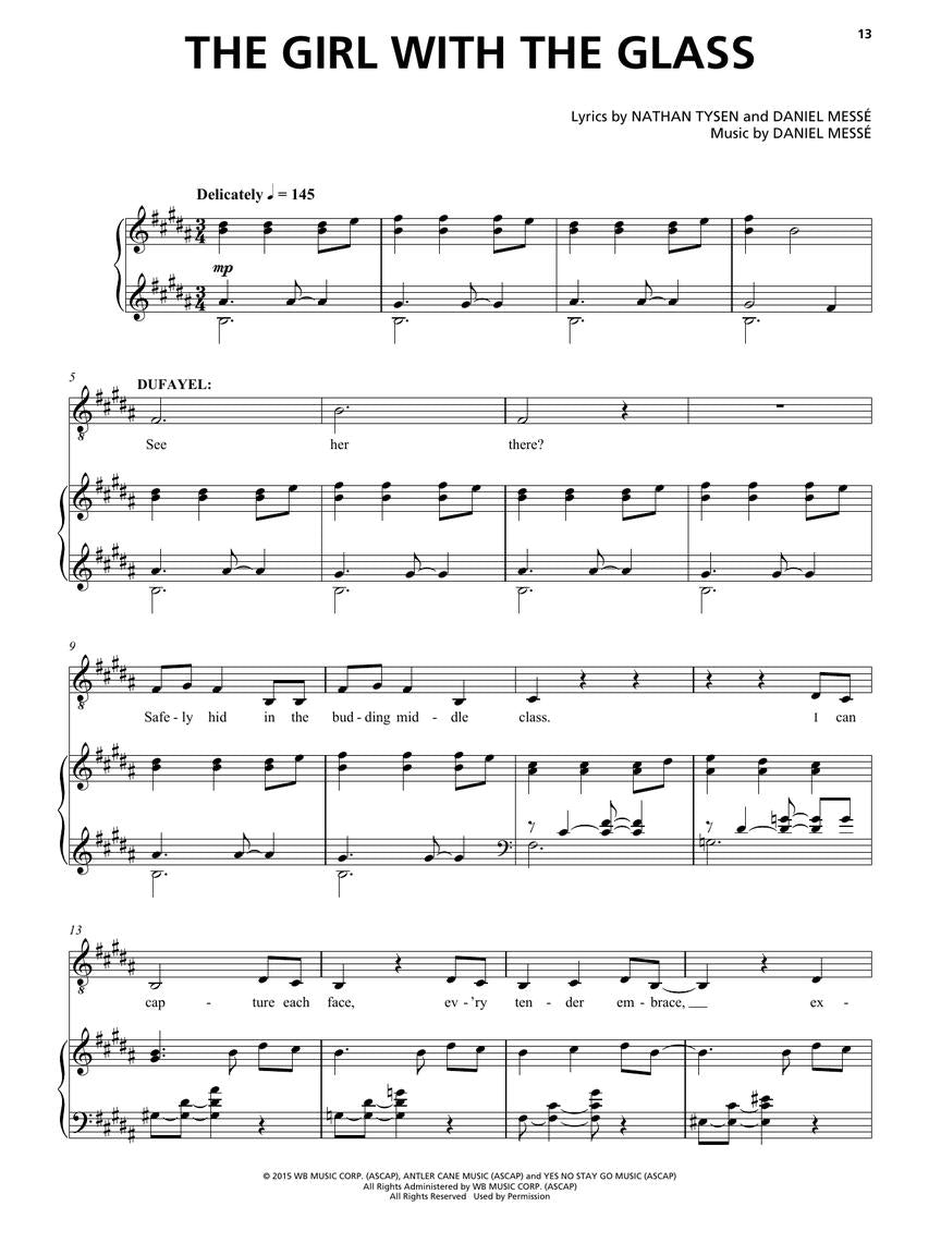 Amelie - Vocal Selections