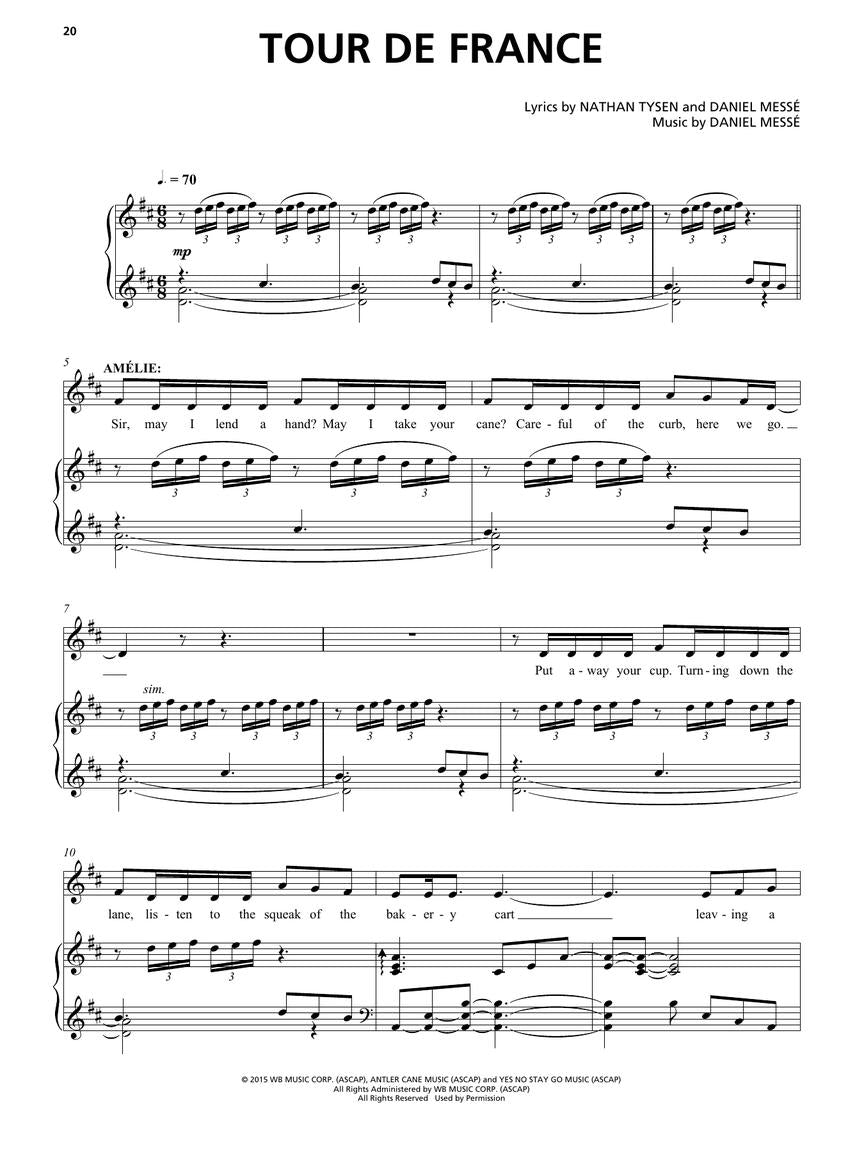 Amelie - Vocal Selections