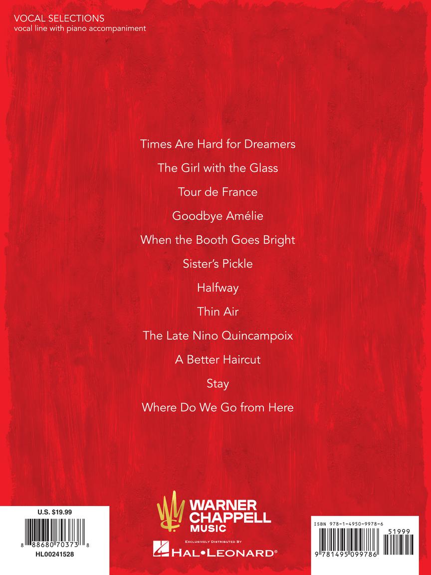 Amelie - Vocal Selections