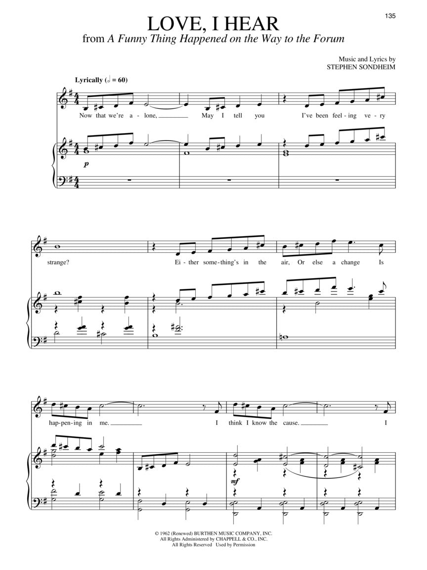 The Stephen Sondheim Collection – Volume 2 P/V/G