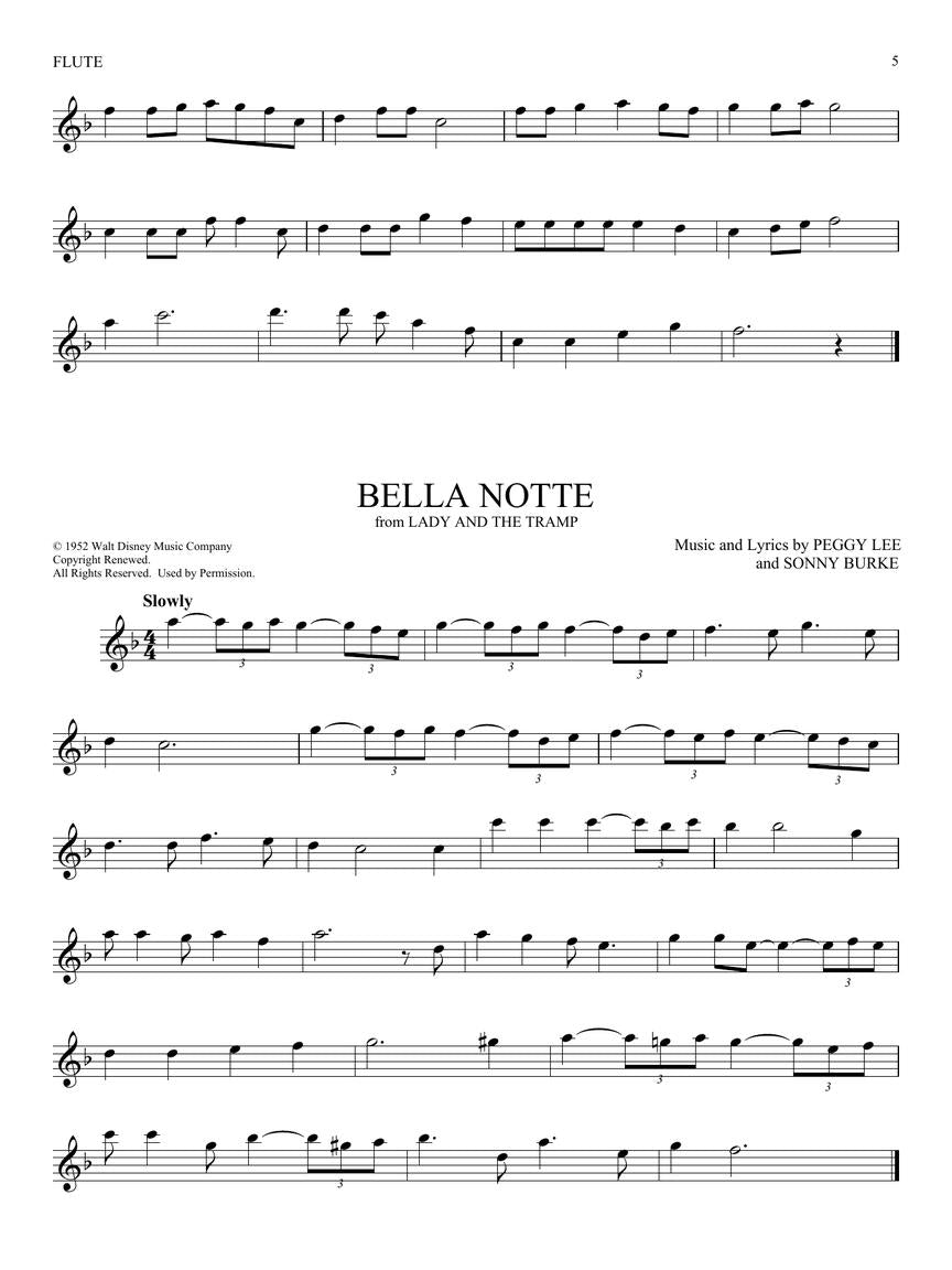 101 Disney Songs - Instrumental Solos