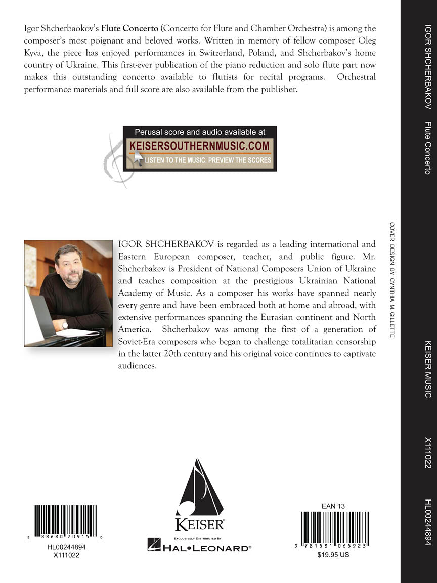 Shcherbakov Concerto for Flute