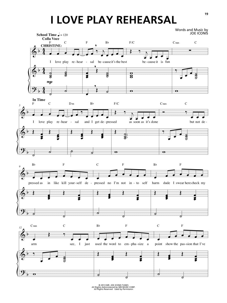 Be More Chill - Piano/Vocal Selections