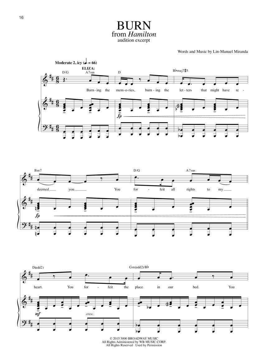 Contemporary Broadway Audition: Women's Edition - Book/Online Audio