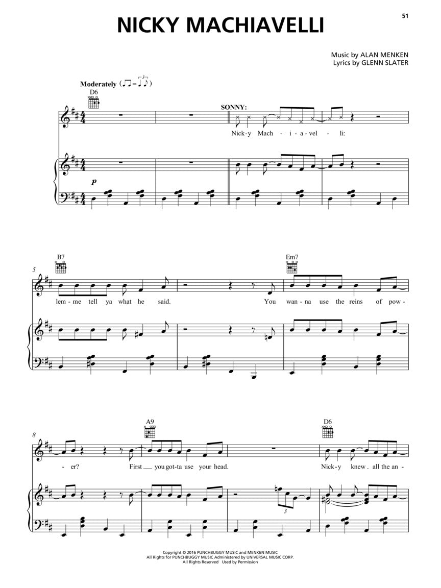 Menken: Bronx Tale, A