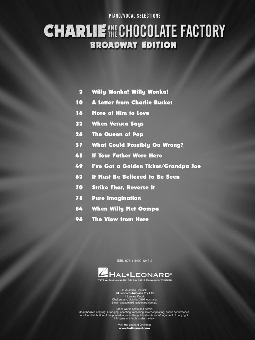 Charlie and the Chocolate Factory: The New Musical